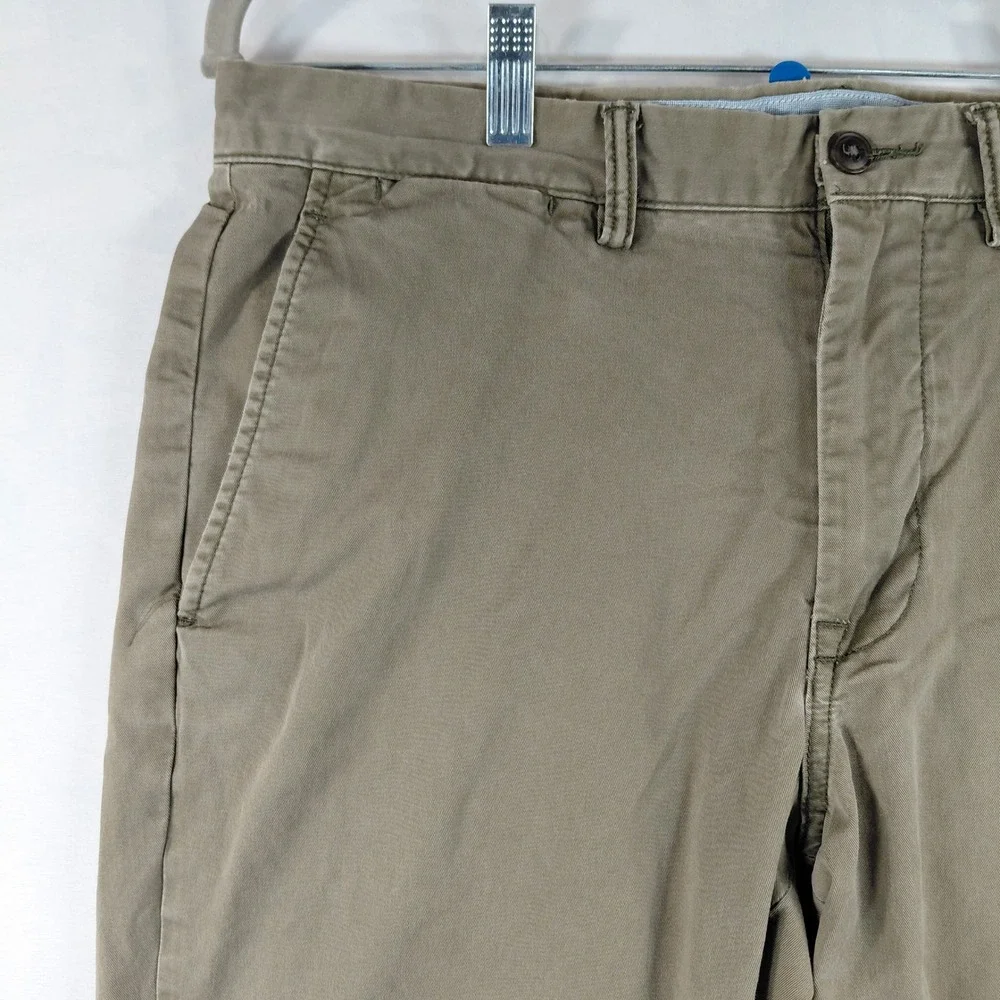Polo Ralph Lauren Mens Stretch Straight Fit Chino Pants Khaki Brown 34/30